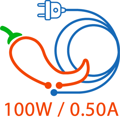 Servicio de Energía Adicional de: 100W / 0.50A